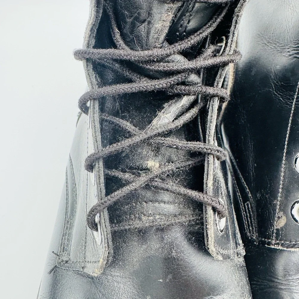 VTG Brown Shoe Co Vietnam Era Combat Jump Boots Sz 11R BF Goodrich OCT 1966 USA